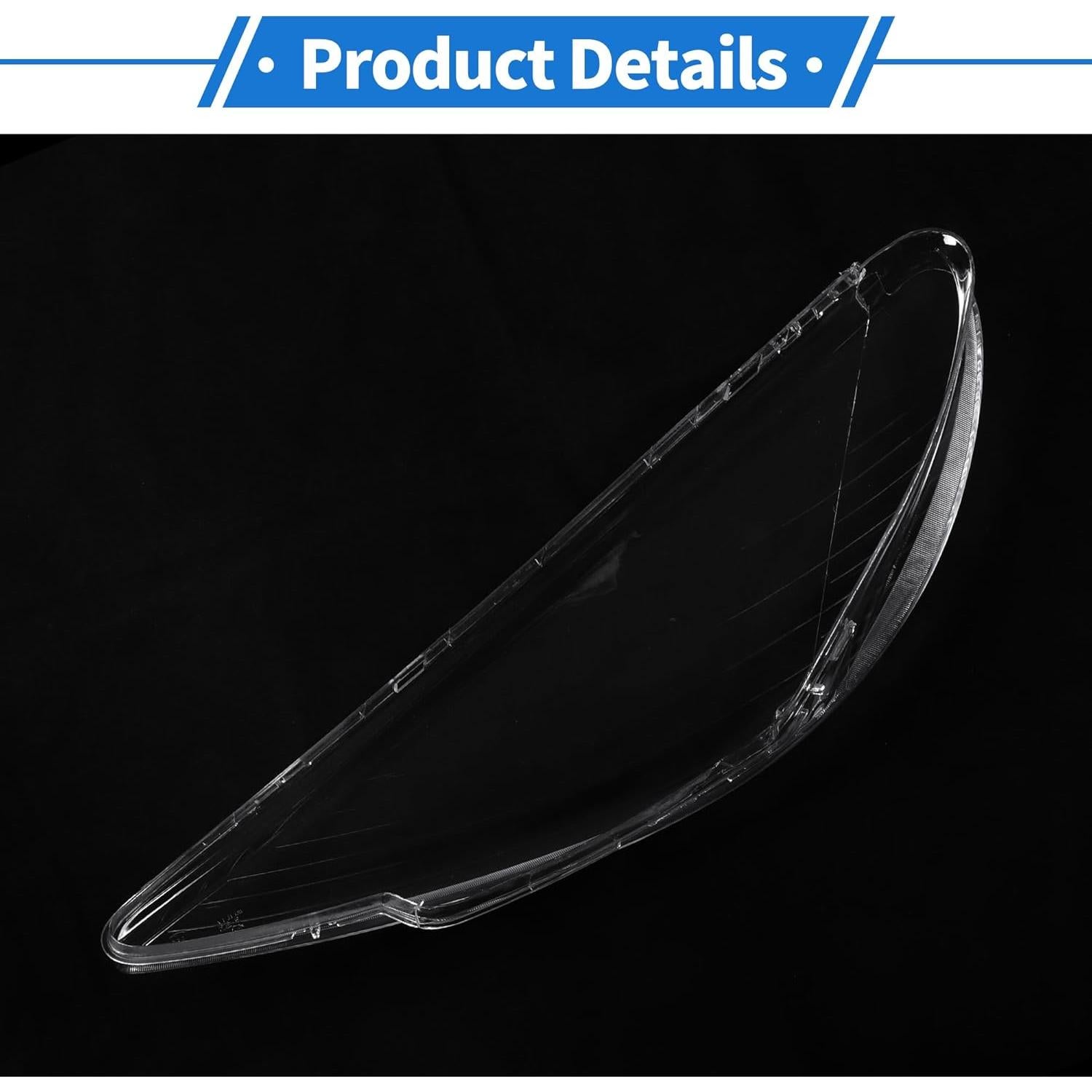 Cubierta de Lente de Faro A ABSOPRO para Peugeot 206 2004-2008