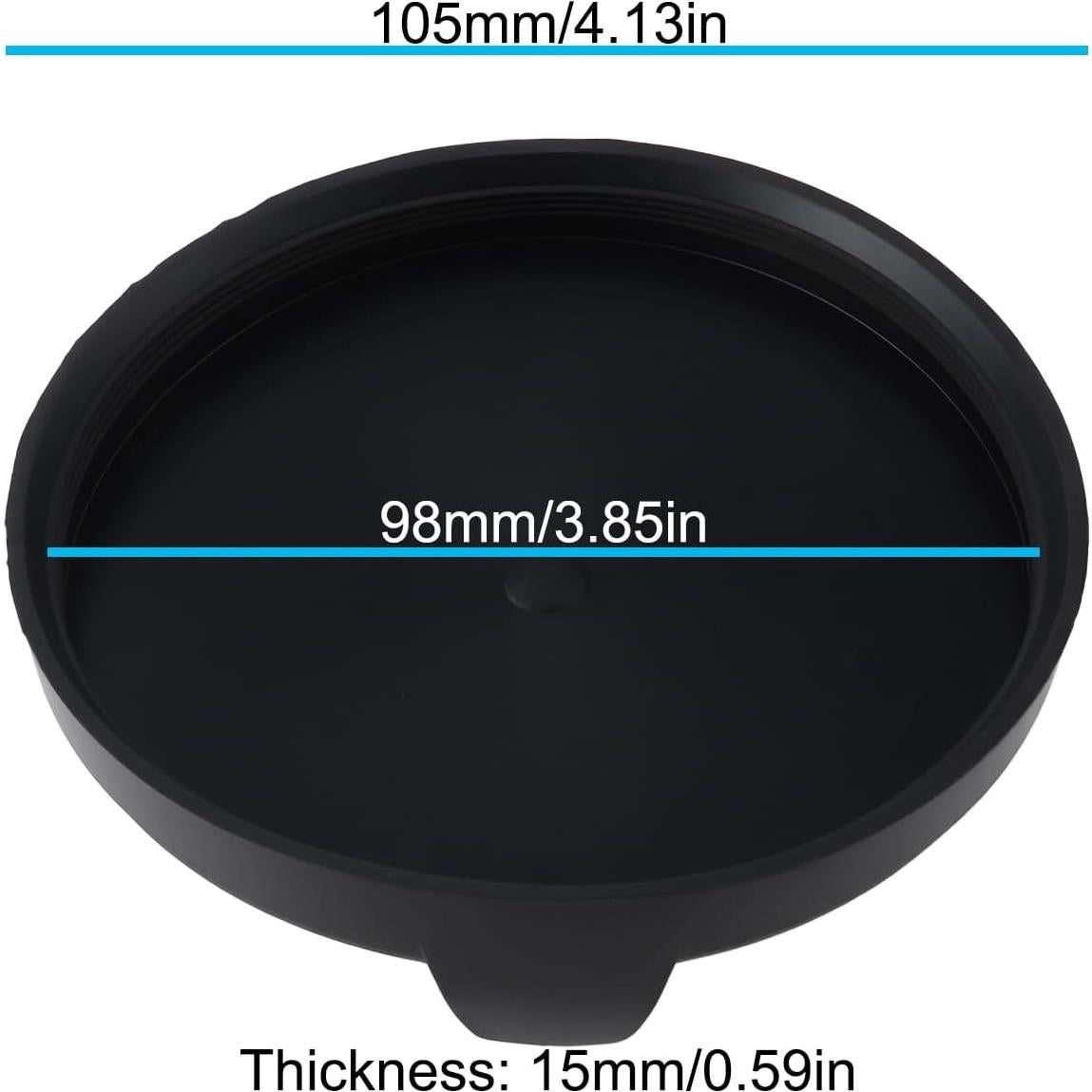 Cubierta de goma para faro YINETTECH 98mm Peugeot 308 T7