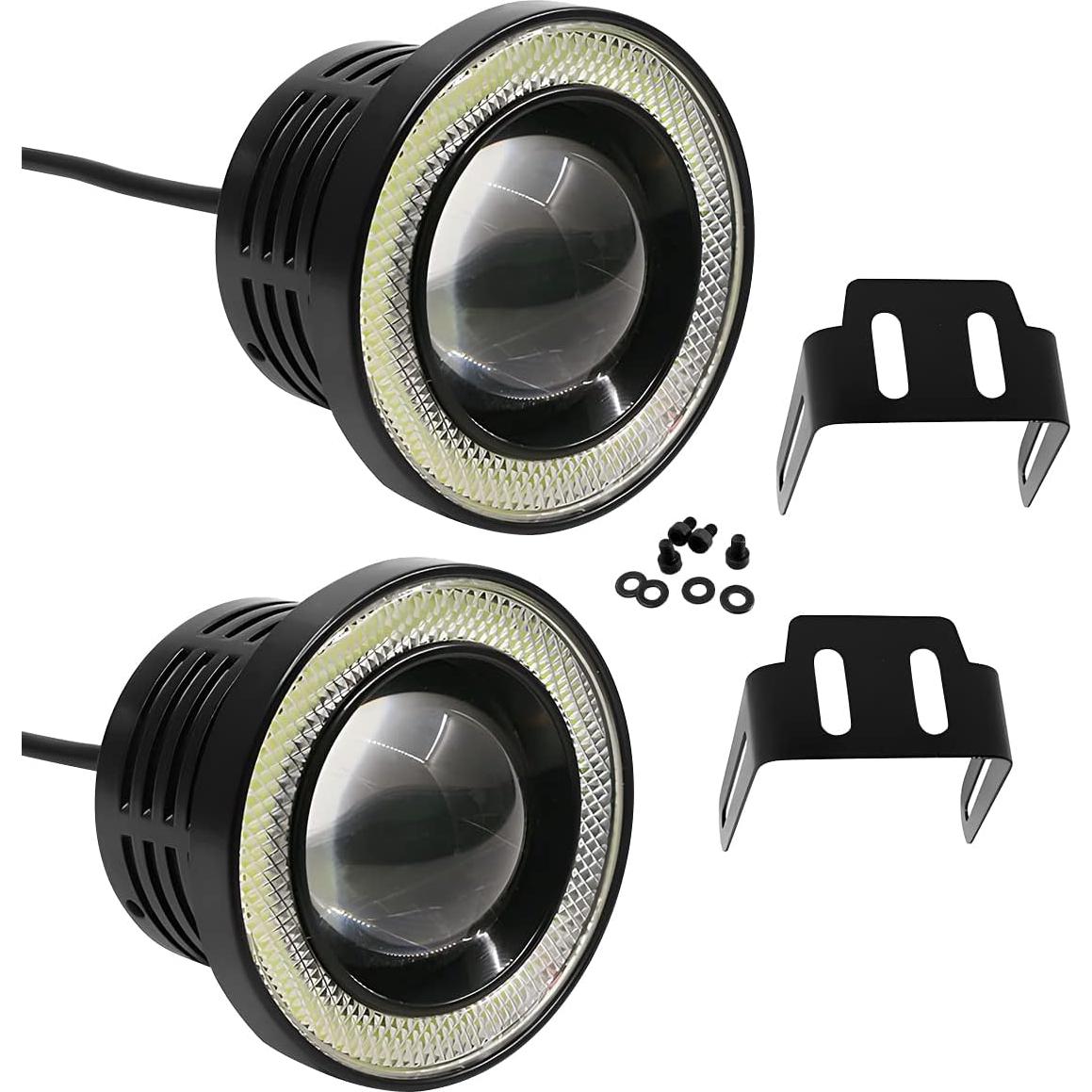 Luz de Niebla Angel Eye AICEL 2PCS LED 30W Azul Impermeable