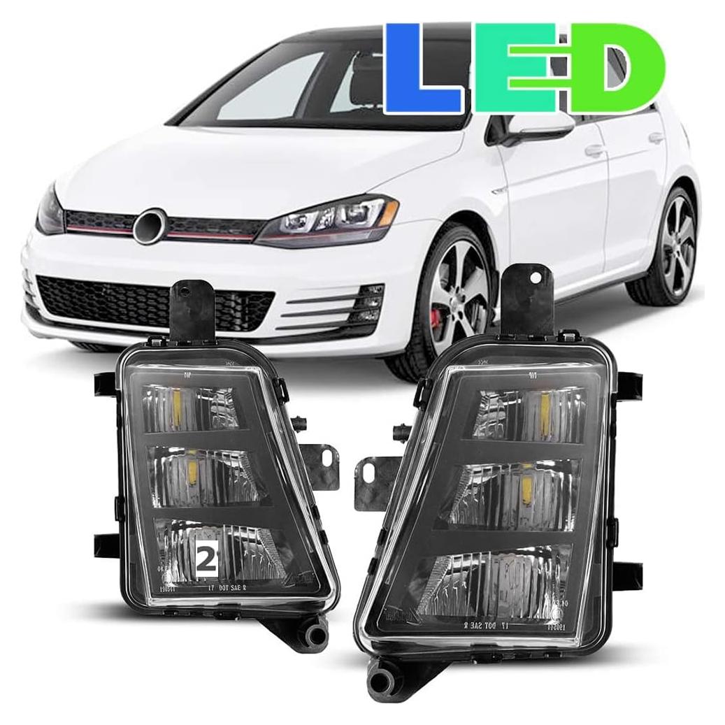 Luces de Niebla LED Winjet WJ30-0584-09 para Volkswagen GTI 2014-2017