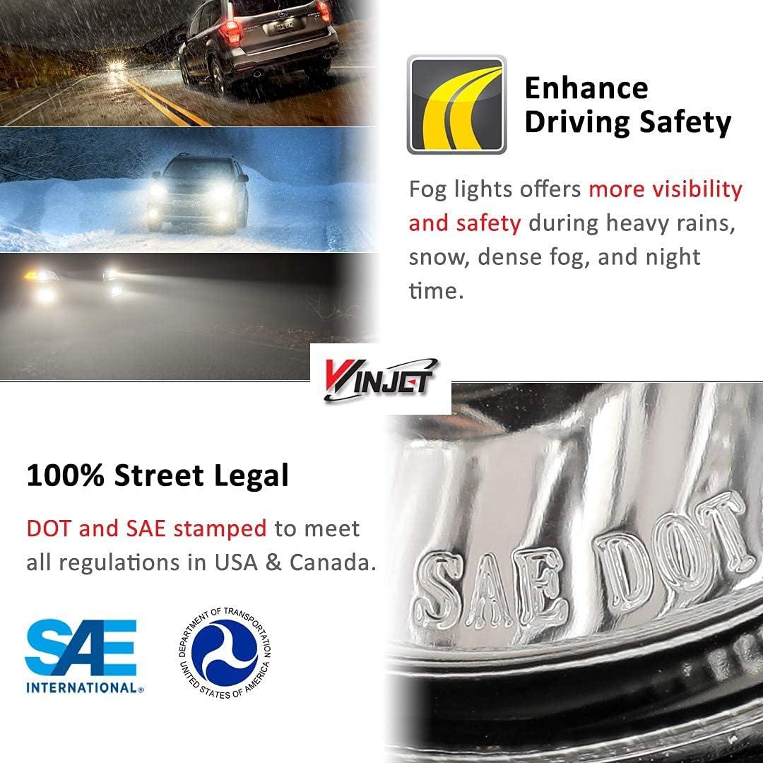 Luces de Niebla LED Winjet WJ30-0584-09 para Volkswagen GTI 2014-2017