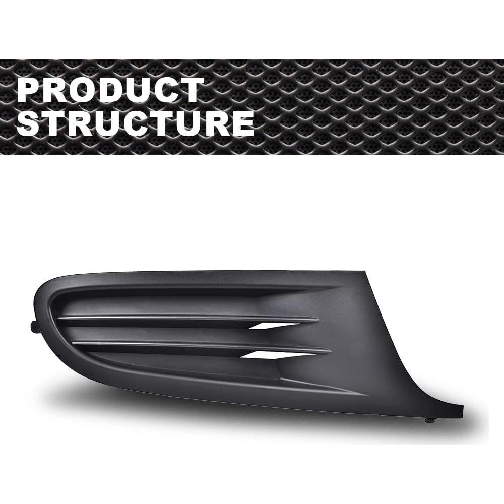 Juego de Cubiertas de Luz de Niebla CNNELL para VW Golf 2010-2014