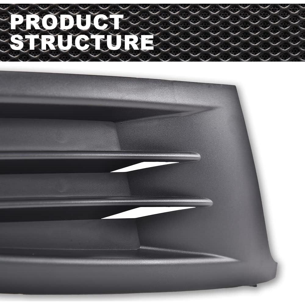 Juego de Cubiertas de Luz de Niebla CNNELL para VW Golf 2010-2014