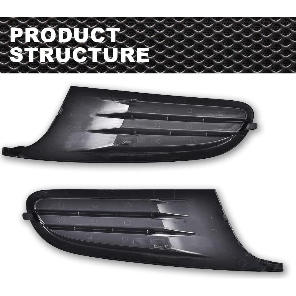 Juego de Cubiertas de Luz de Niebla CNNELL para VW Golf 2010-2014