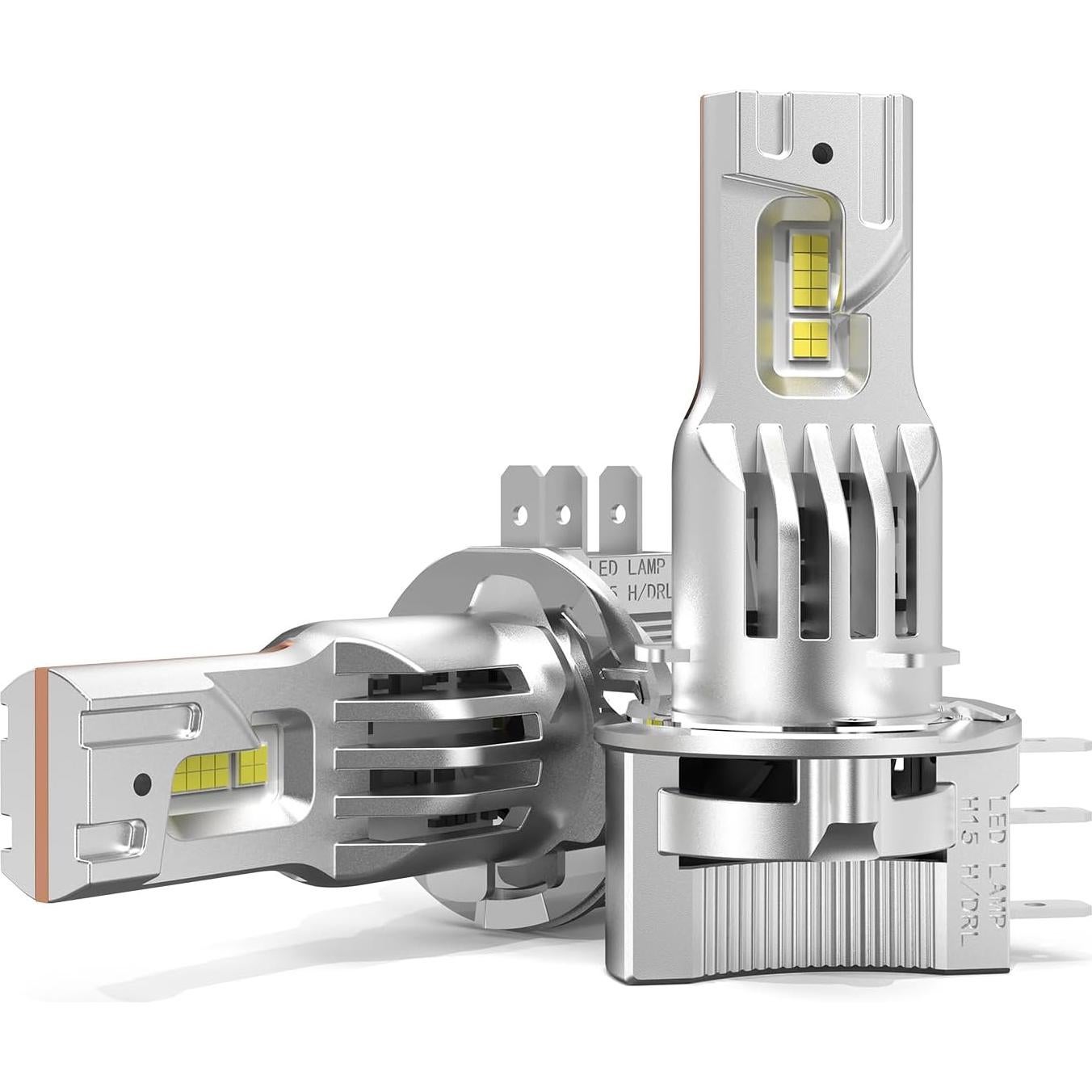 Faros LED ECAHAYAKU H15 Luz Alta 9000LM 6000K para VW