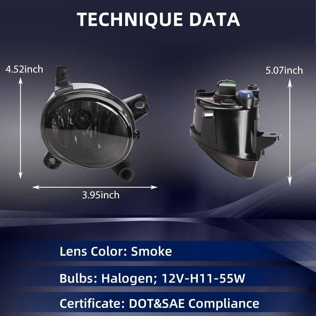 Luces de Niebla Tulalux H11 para Audi y Volkswagen 2008-2018