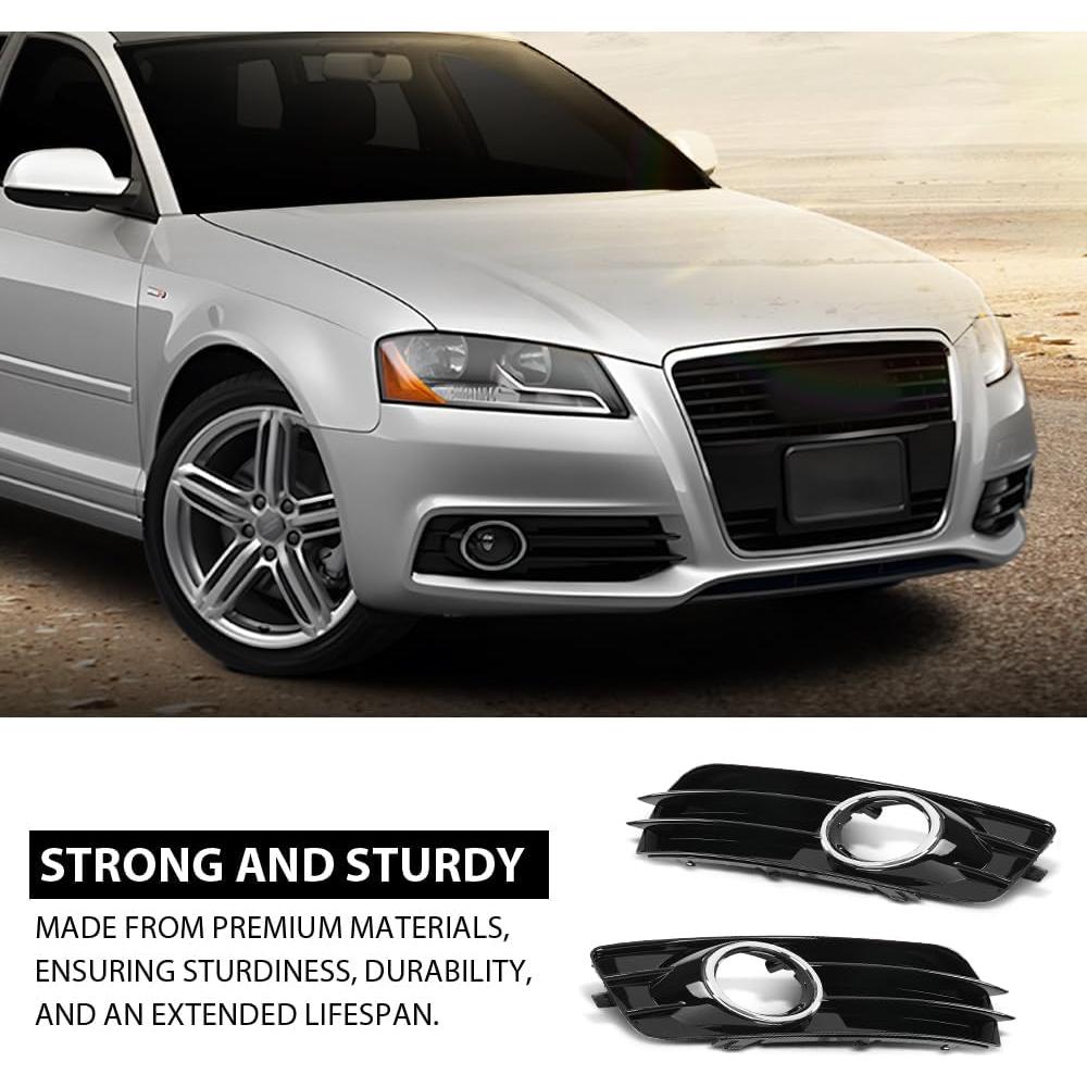 Cubierta de Rejilla Luz Antiniebla LQI Audi A3 8P S-Line 2009-2012