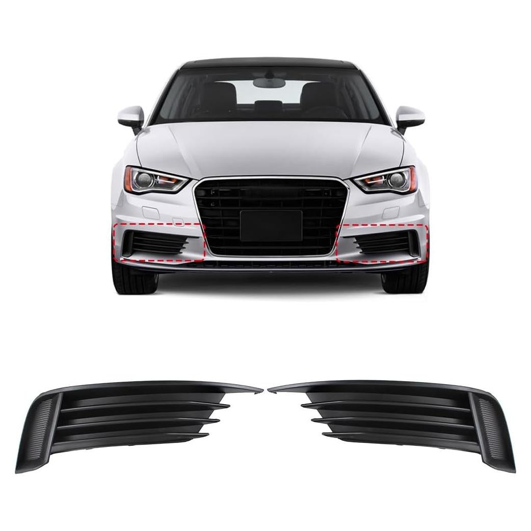 Rejillas de Parachoques Cool Star para Audi A3 S3 2013-2017