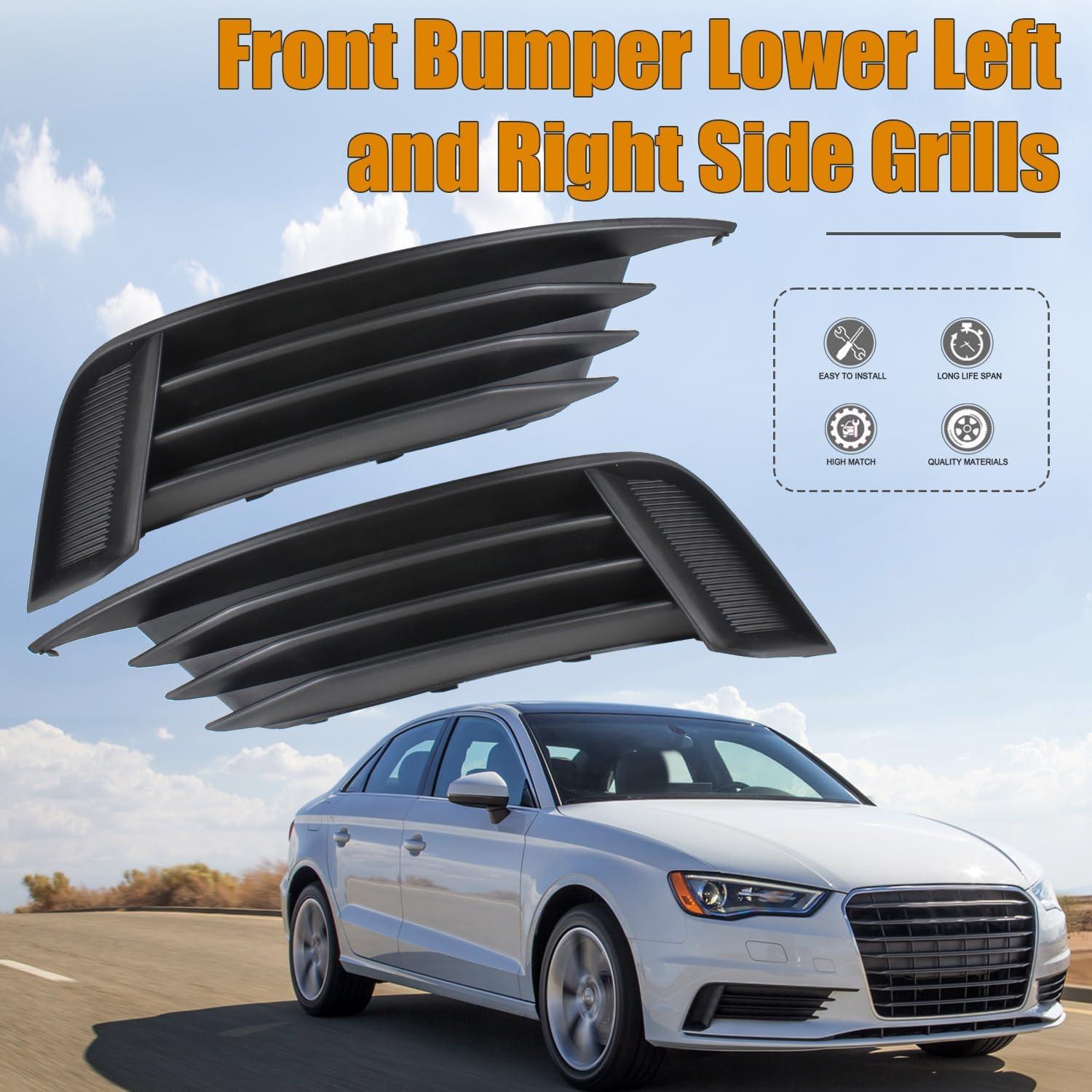 Rejillas de Parachoques Cool Star para Audi A3 S3 2013-2017