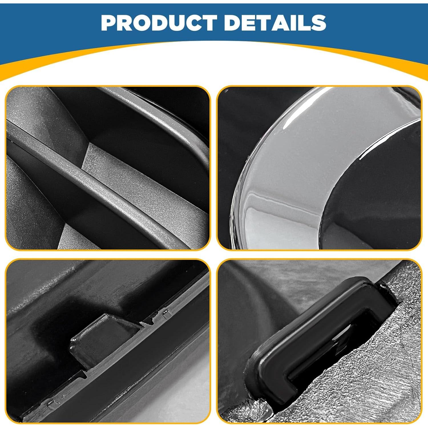 Cubiertas de Faros Antiniebla TOPUS para Audi Q5 2013-2017