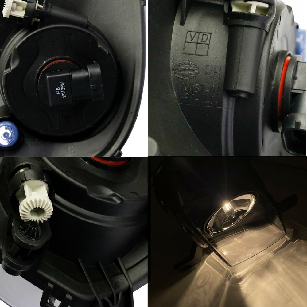 Luces Antiniebla Halógenas H8 MejoresPartes para BMW 3 2009-2011