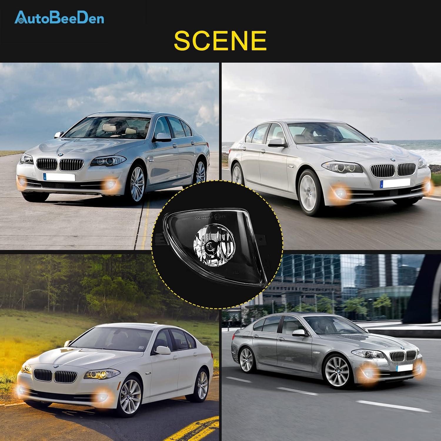 Luces Antiniebla AutoBeeDen Humo para BMW Serie 5 2011-2013