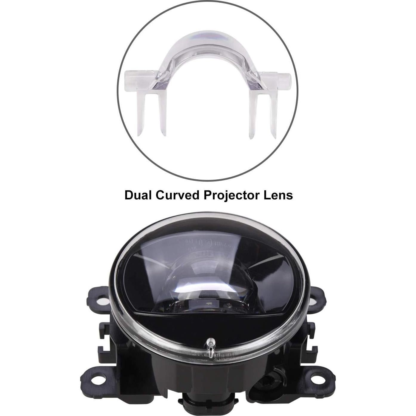 Luces de Niebla LED SIEMID 10W para Ford Focus, Escort, Edge