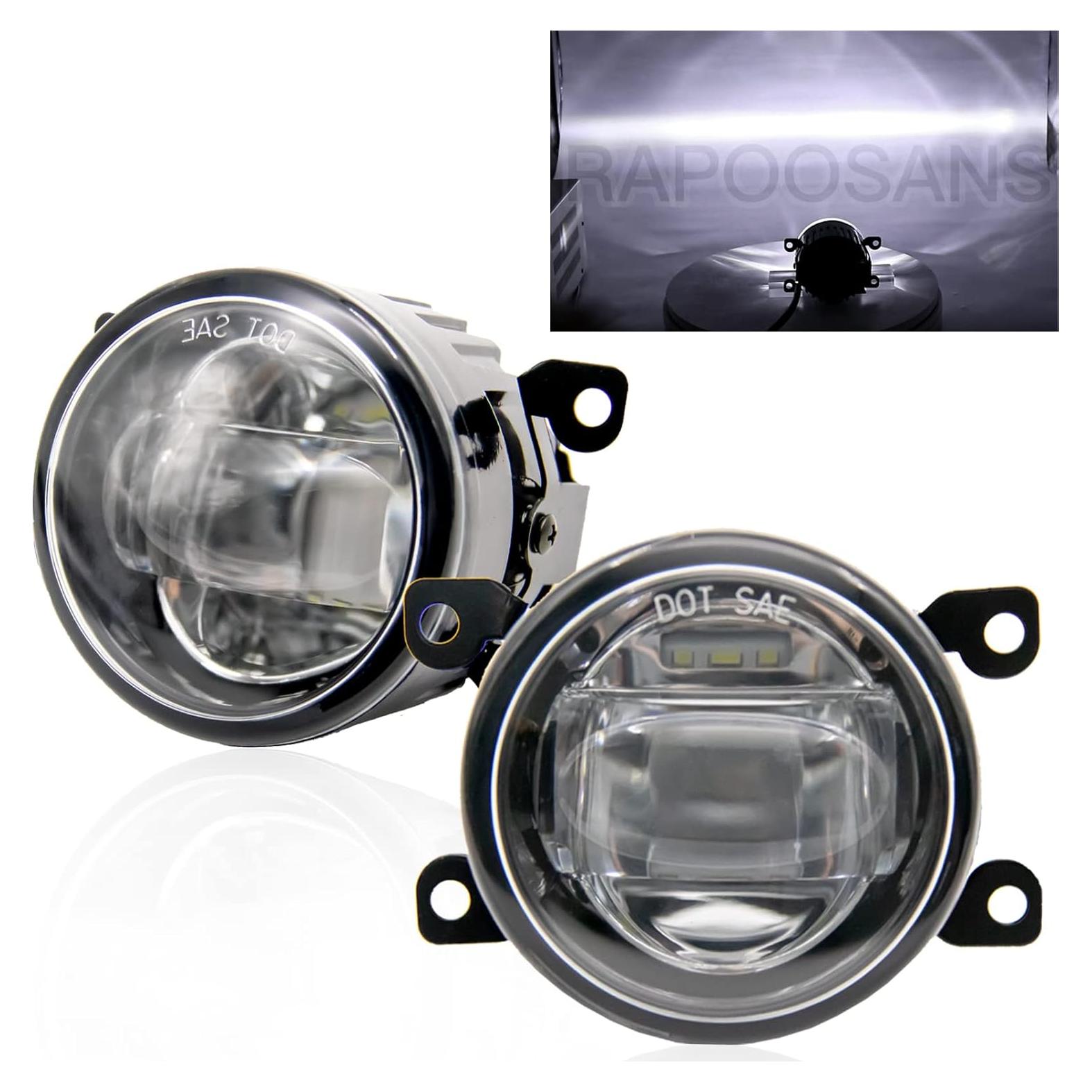 Kit de luces antiniebla LED RAPOOSANS para Xterra, Frontier, Sentra