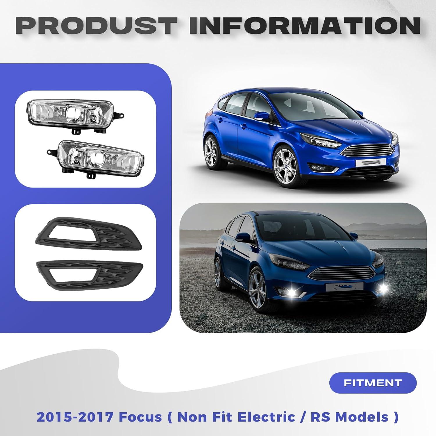Luces de Niebla RP Poder Notable para Ford Focus 2015-2017