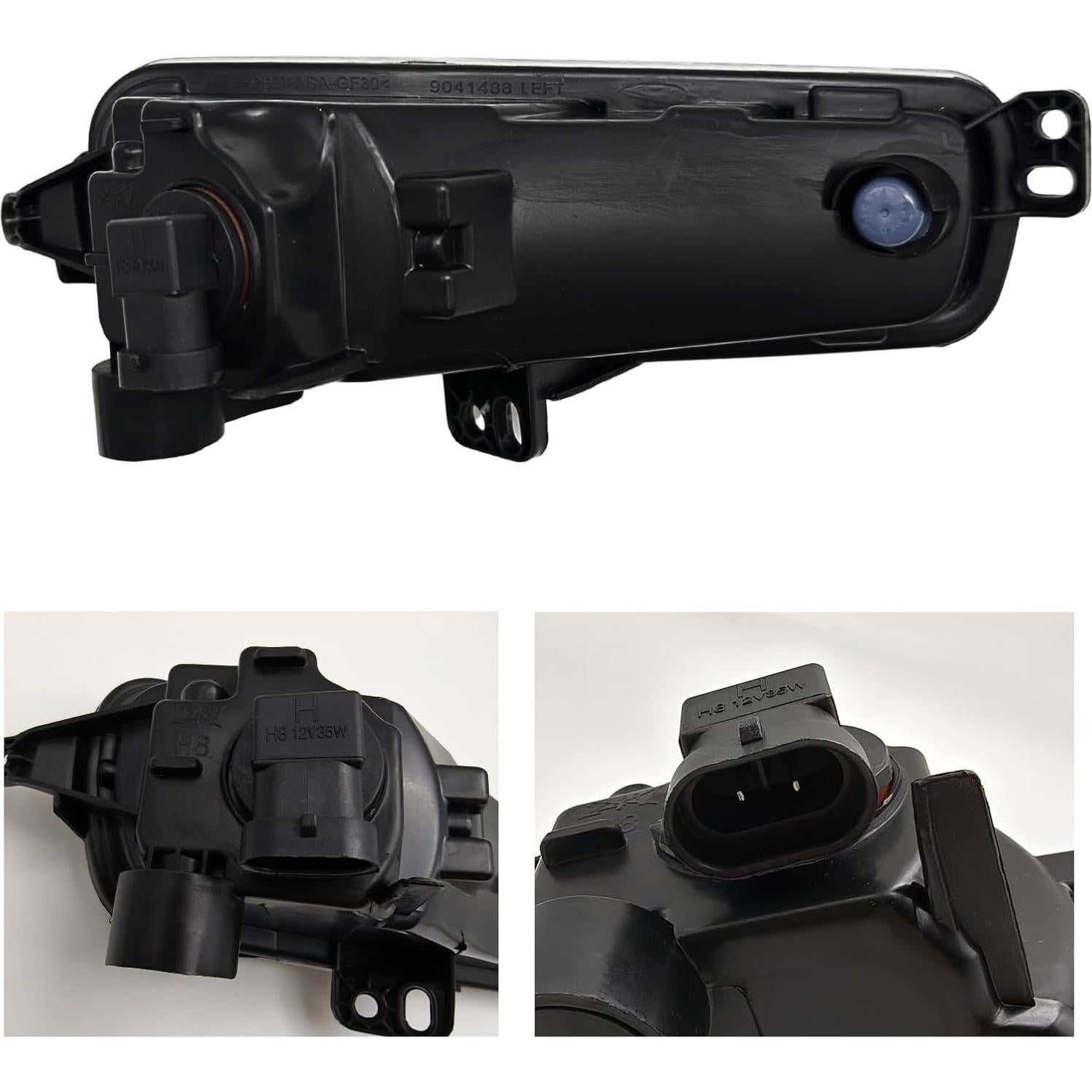 Juego de luces antiniebla AniyaFDCX para Ford Focus 2015-2018