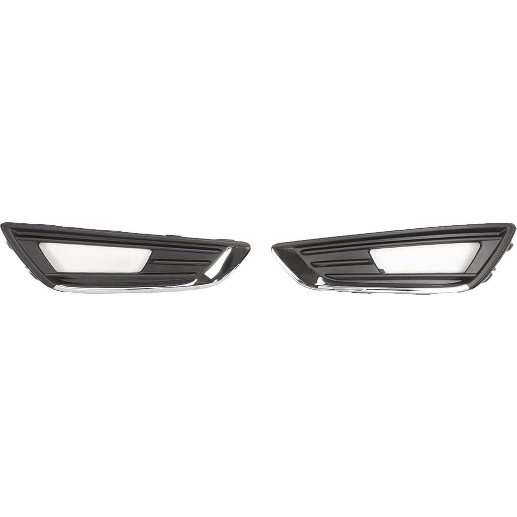 Cubierta de Faro Antiniebla BXZ Cromada para Ford Focus 2015-2018