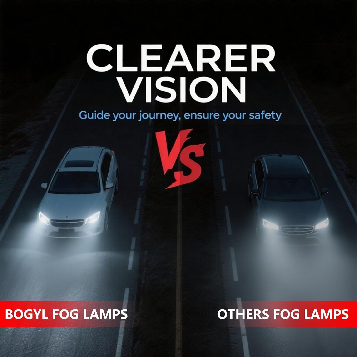 Par de luces antiniebla BOGYL H11 55W para Ford y Acura