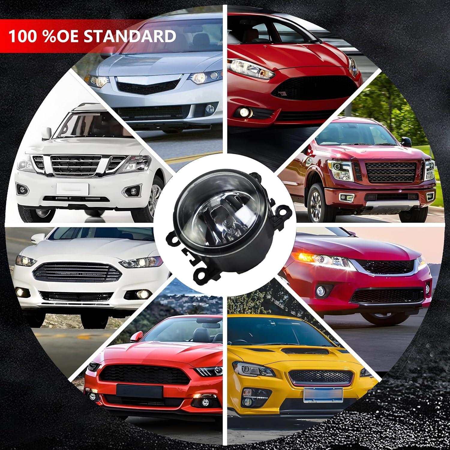 Par de luces antiniebla BOGYL H11 55W para Ford y Acura