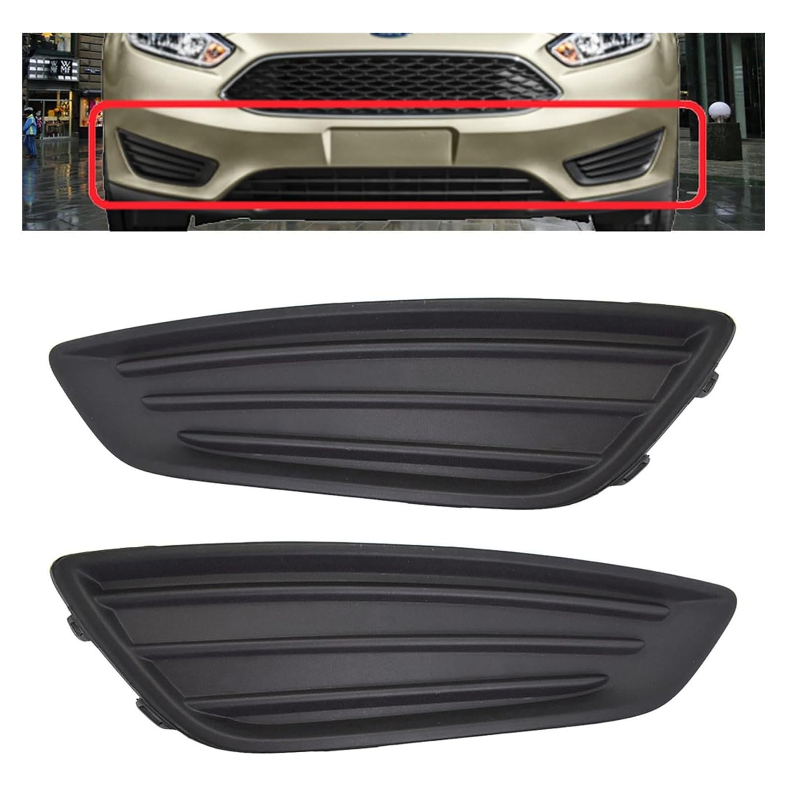 Cubiertas de Luz de Niebla LABLT para Ford Focus 2015-2018