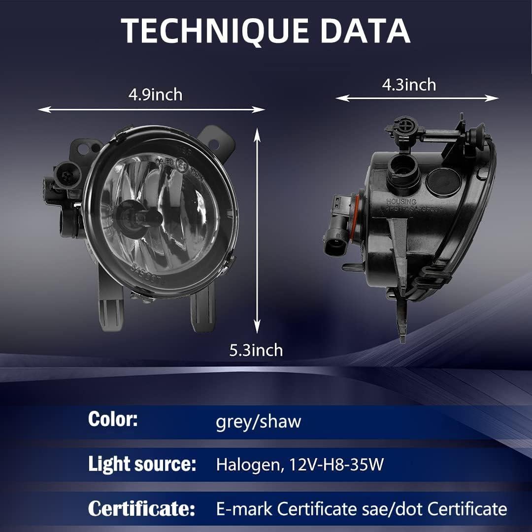 Luces de Niebla Tulalux H8 35W para BMW Serie 2/3/4 2012-2014