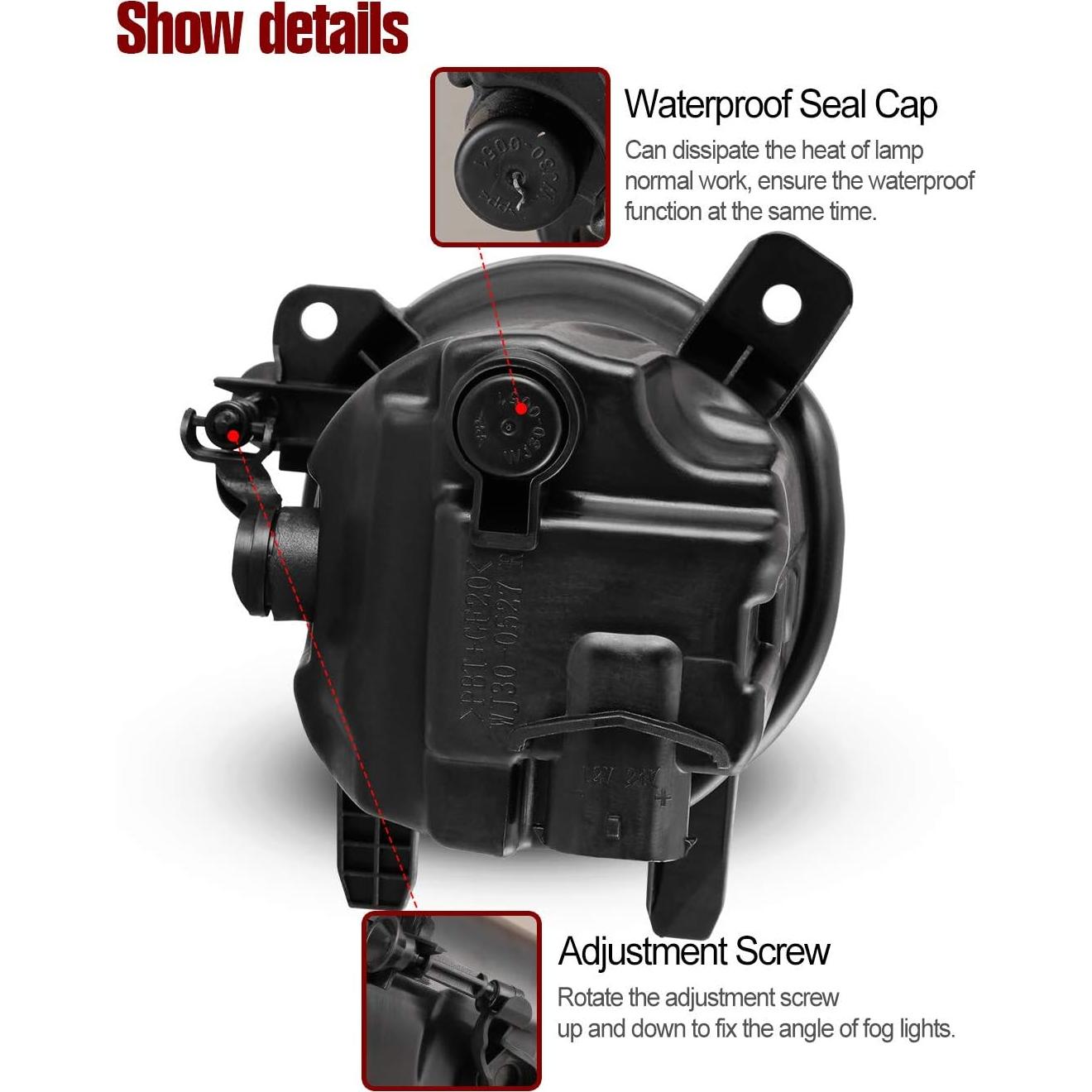 Luces Antiniebla LED AUTOWIKI para BMW F30 F32 F33 F36 2PCS