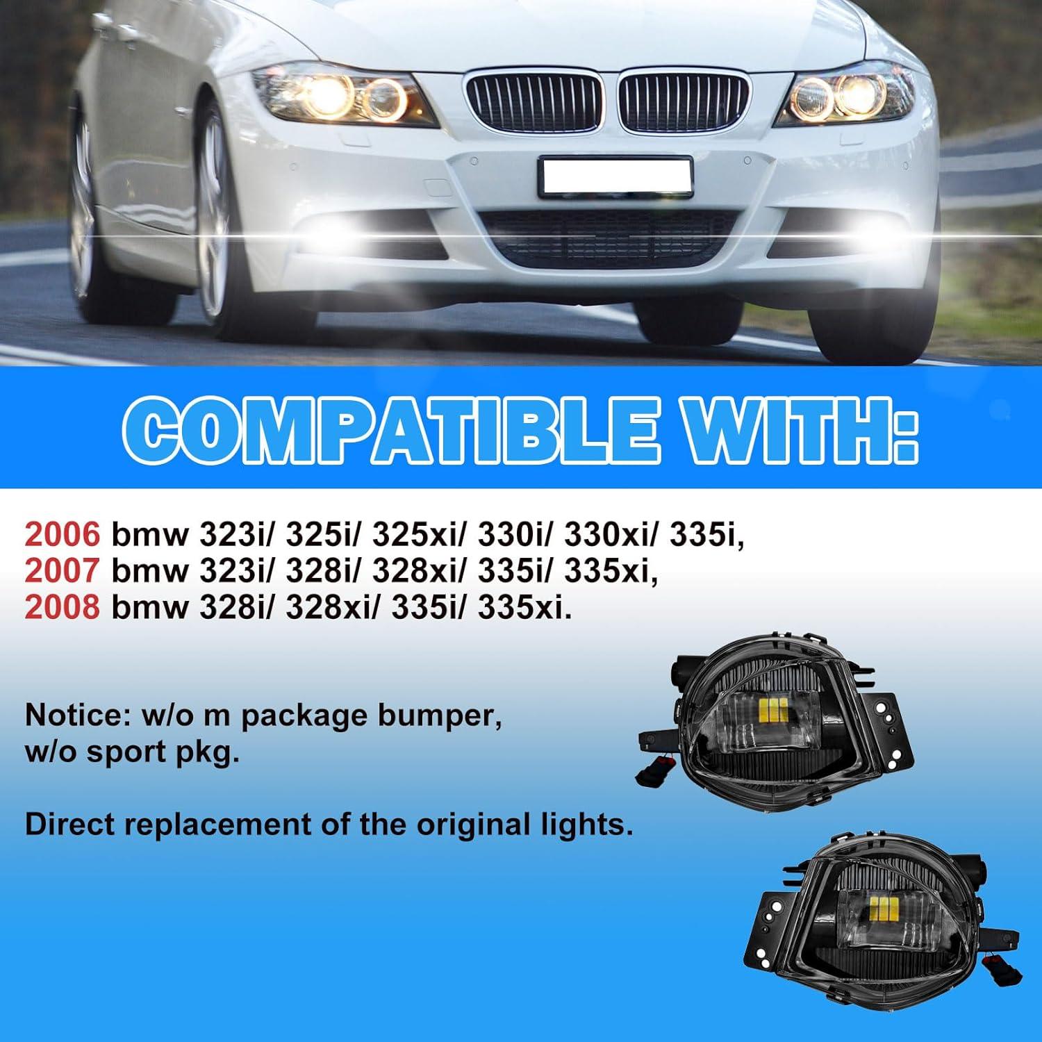 Luces de Niebla LED Boxlight para BMW E90 2006-2008
