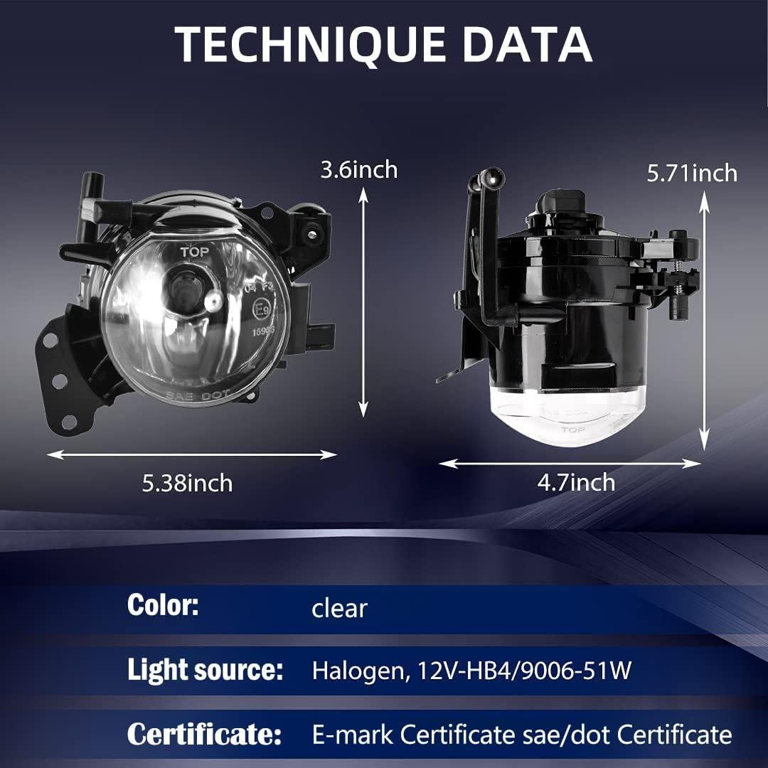 Luces Antiniebla TULALUX para BMW Serie 5 E60 E61 2004-2010