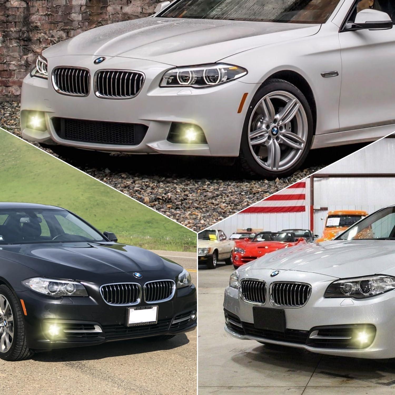 Luces Antiniebla LED WEISIGAO para BMW 528i 535i 2014-2016