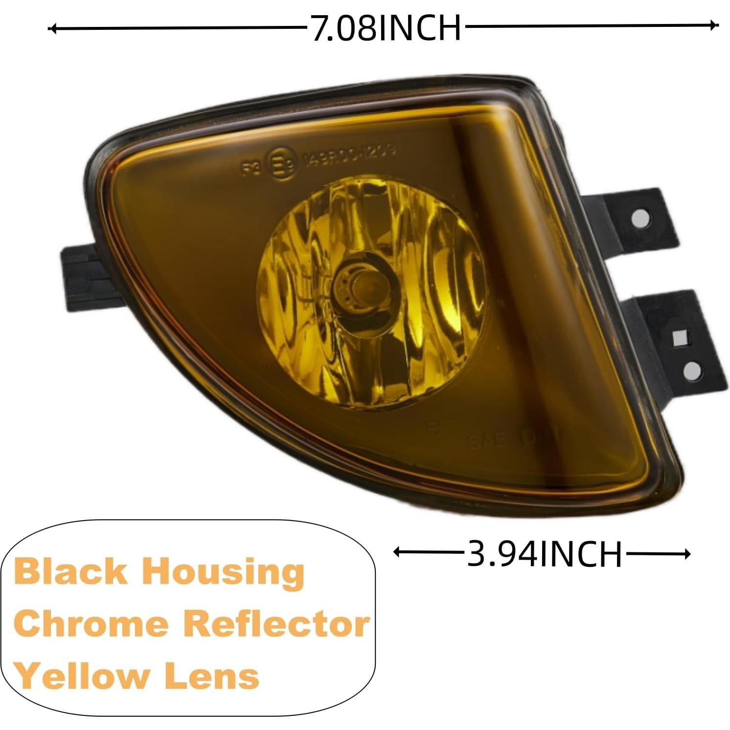 Luces Antiniebla Tulalux H8 Amarillo para BMW Serie 5 2011-2013