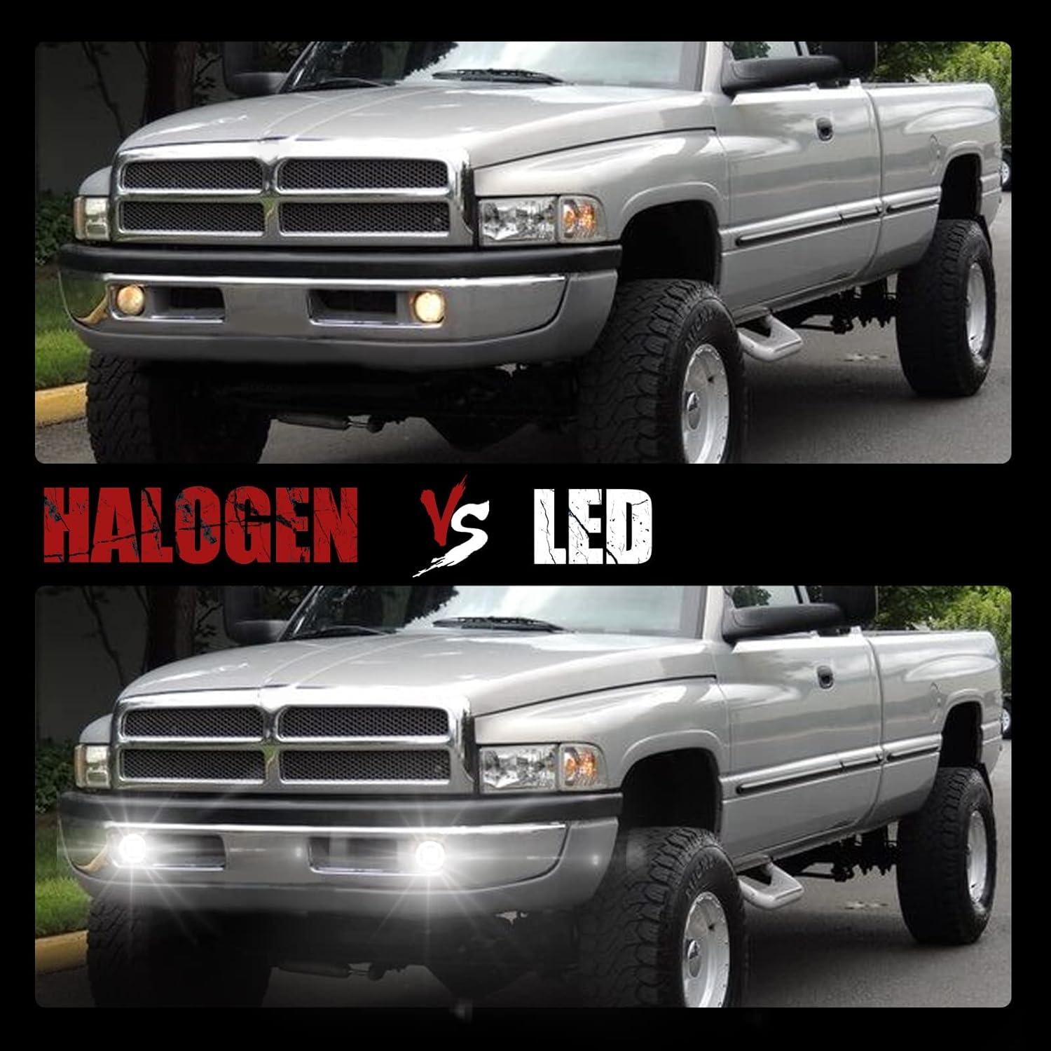 Faros Antiniebla LED BUNKER INDUST para Dodge Ram 1994-2002