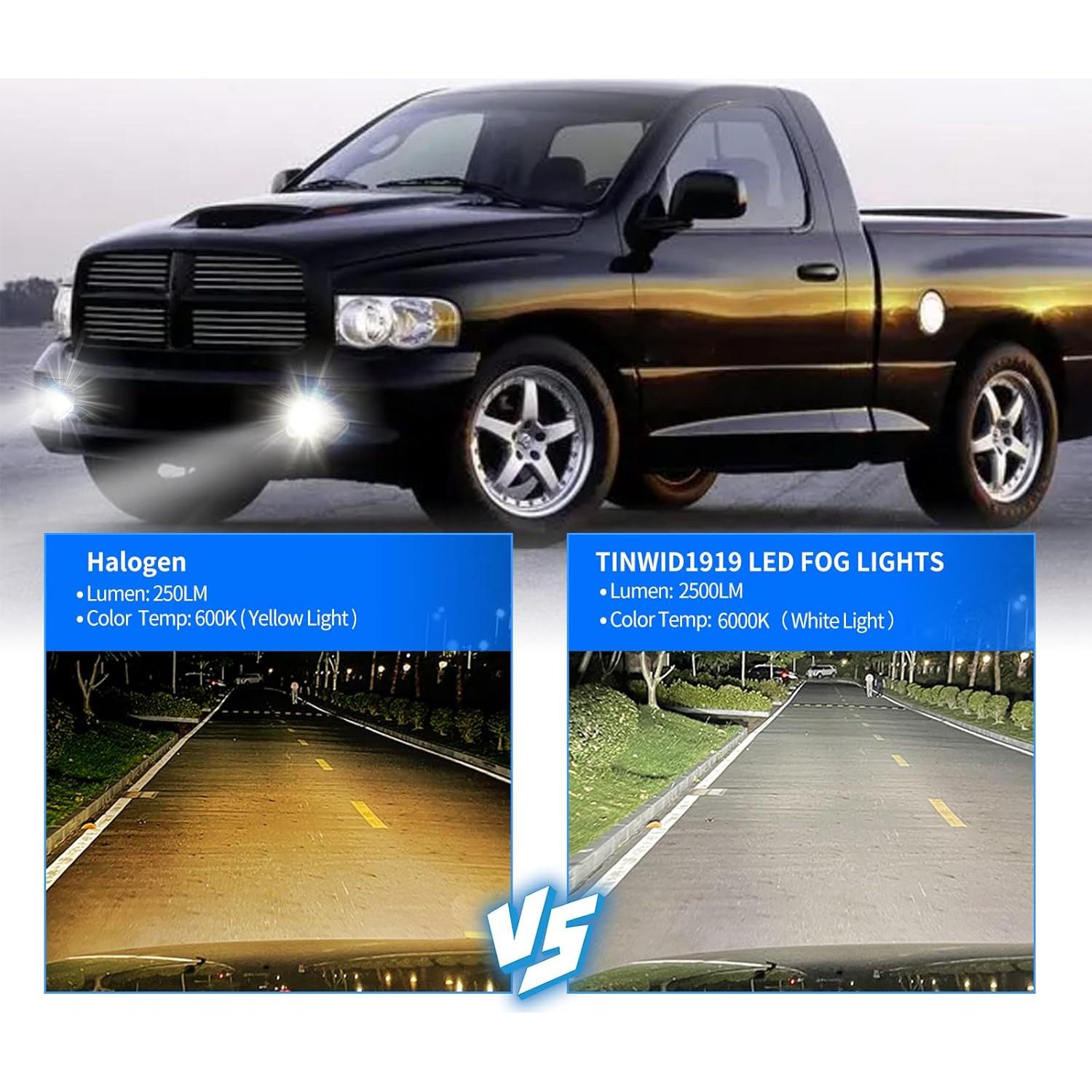 Lámparas de Niebla LED Snobli para Dodge Ram 1500/2500/3500