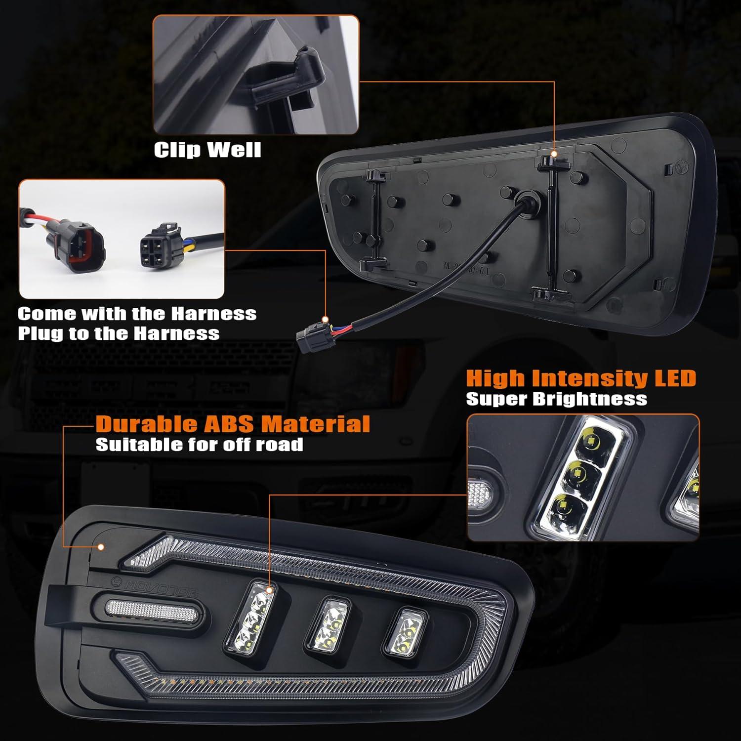 Luces de Niebla LED MOVOTOR para Ford Raptor 2010-2014