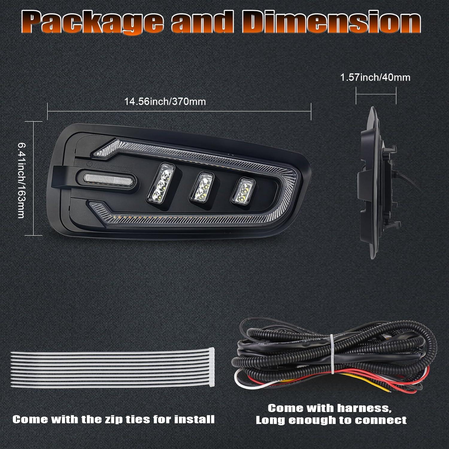 Luces de Niebla LED MOVOTOR para Ford Raptor 2010-2014