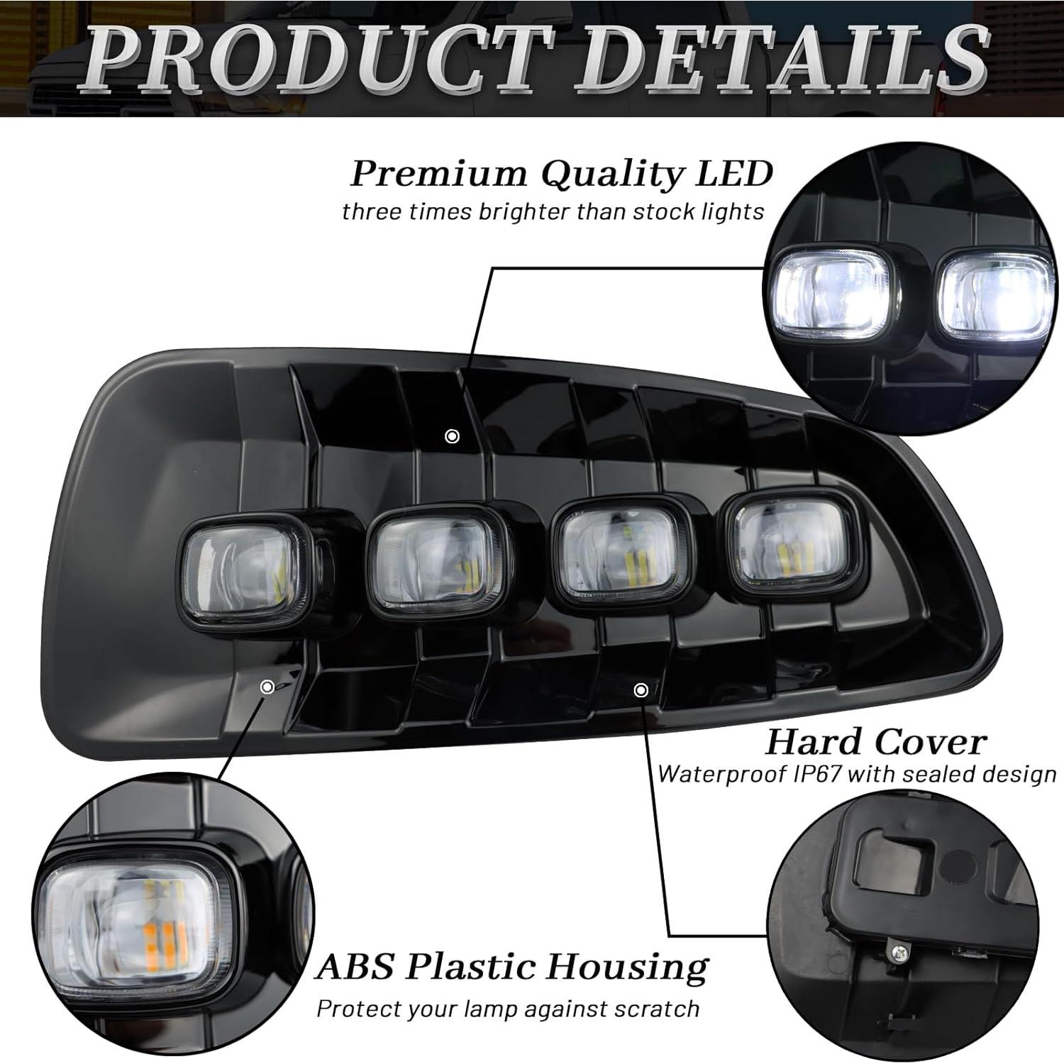 Luces de Niebla LED BINQIGOO para Ford F150 2010-2014