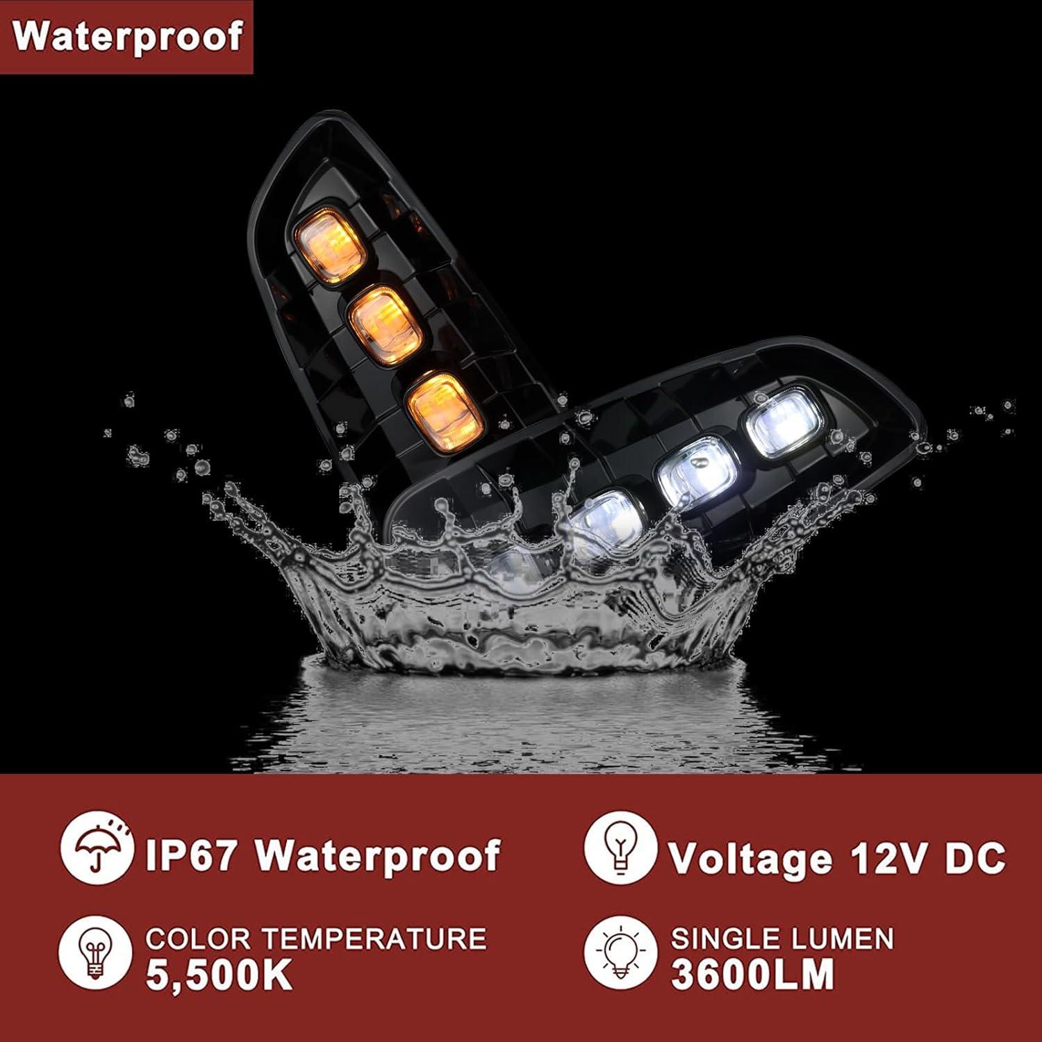 Luces de Niebla LED BINQIGOO para Ford F150 2010-2014