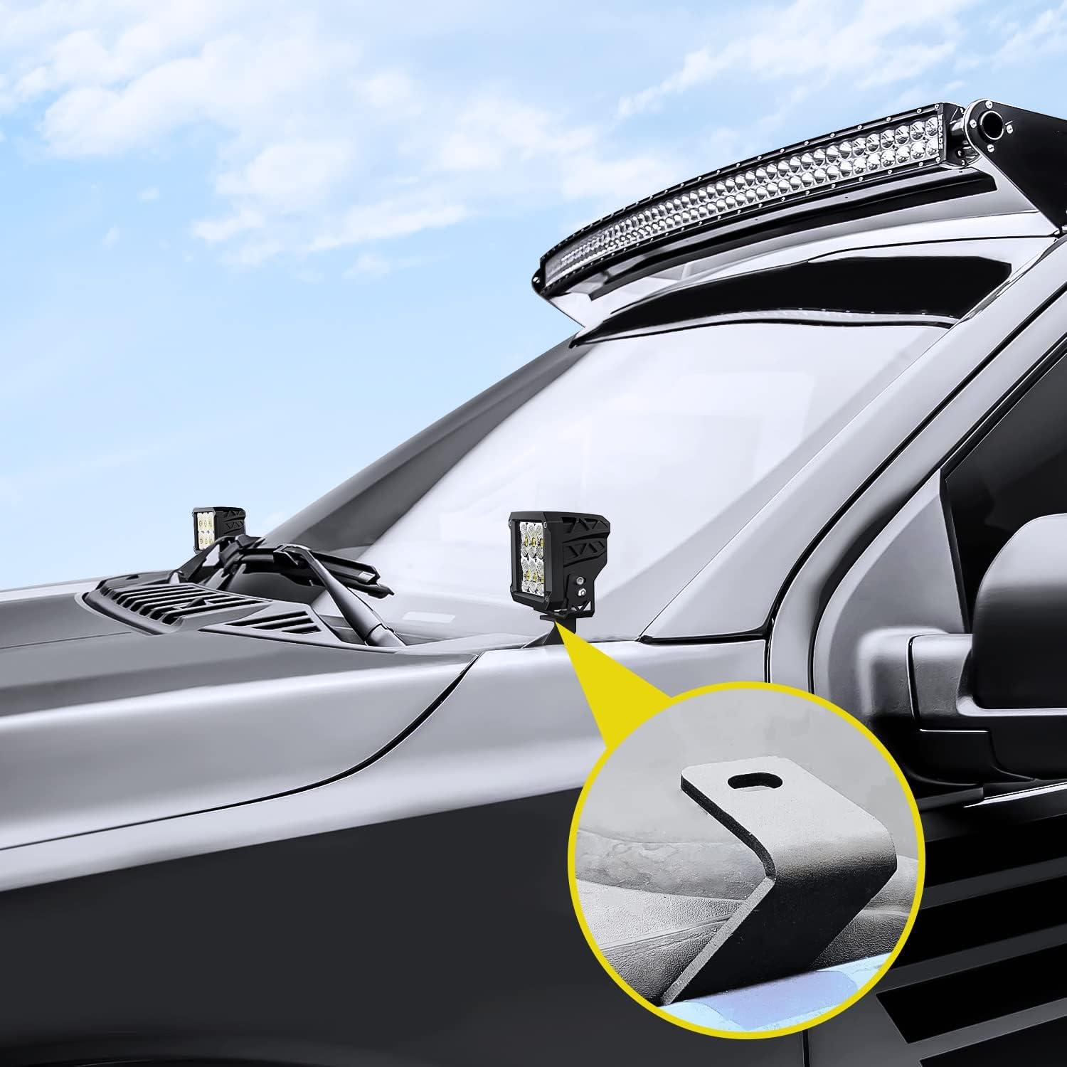 Soporte de Luz Nilight para Capó F150 Raptor 2017-2023