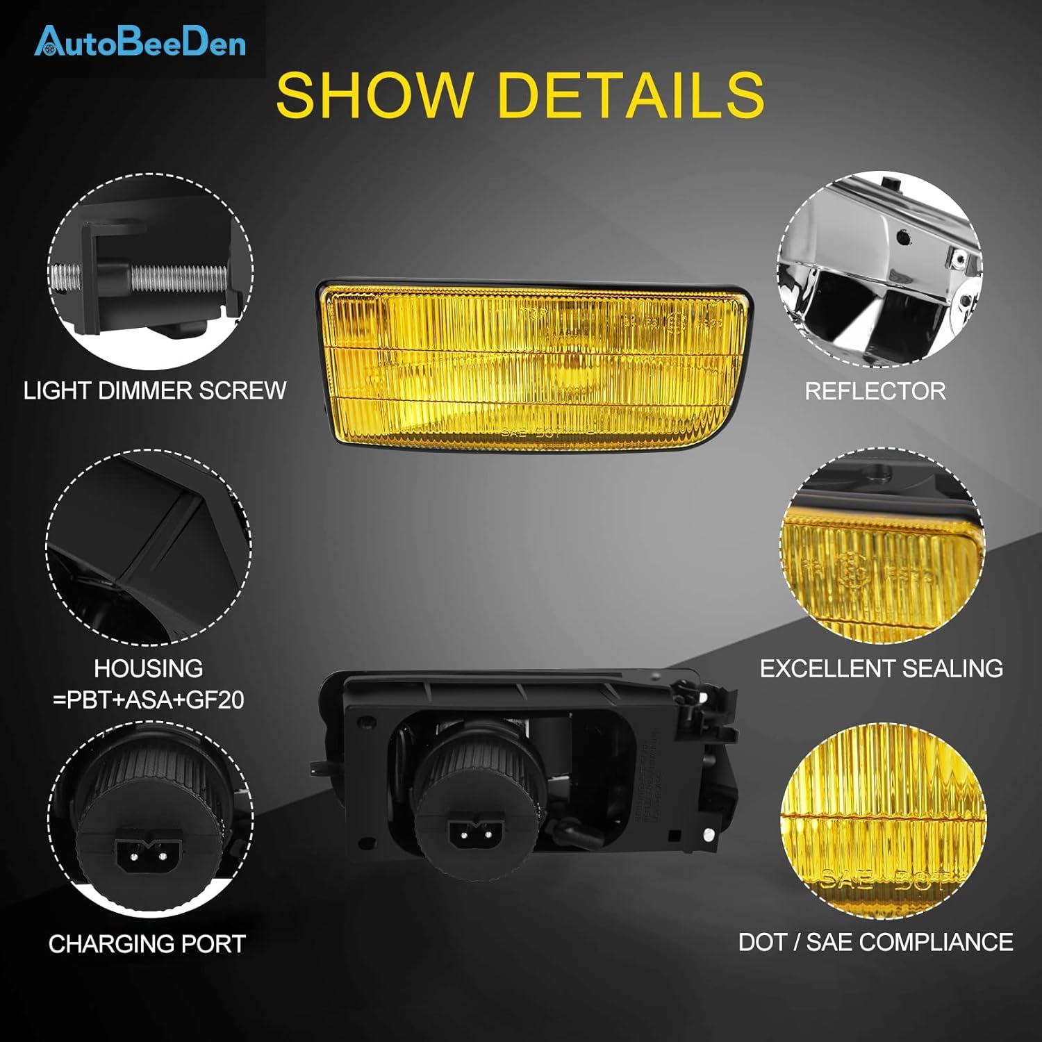 Lámparas Antiniebla AutoBeeDen H1 para BMW E36 1992-1999