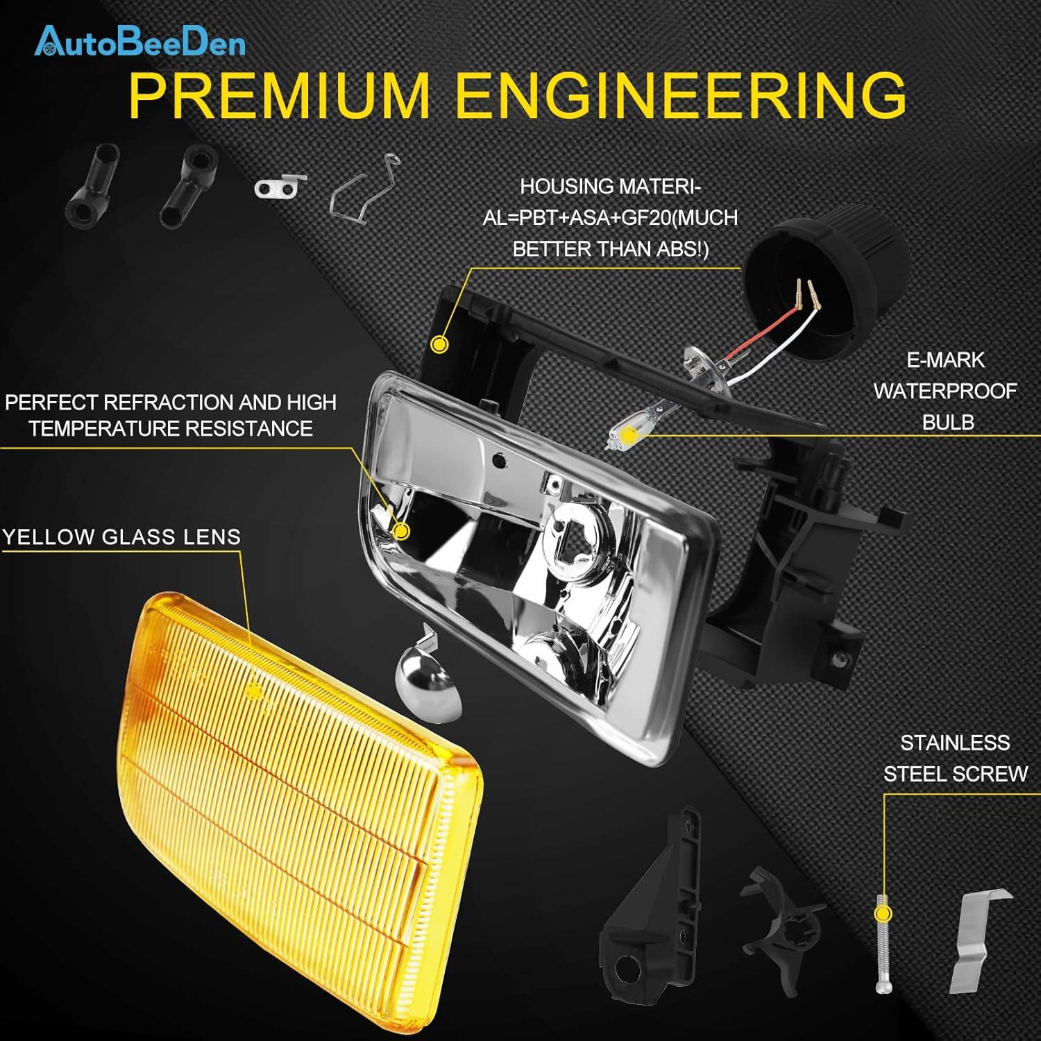 Lámparas Antiniebla AutoBeeDen H1 para BMW E36 1992-1999