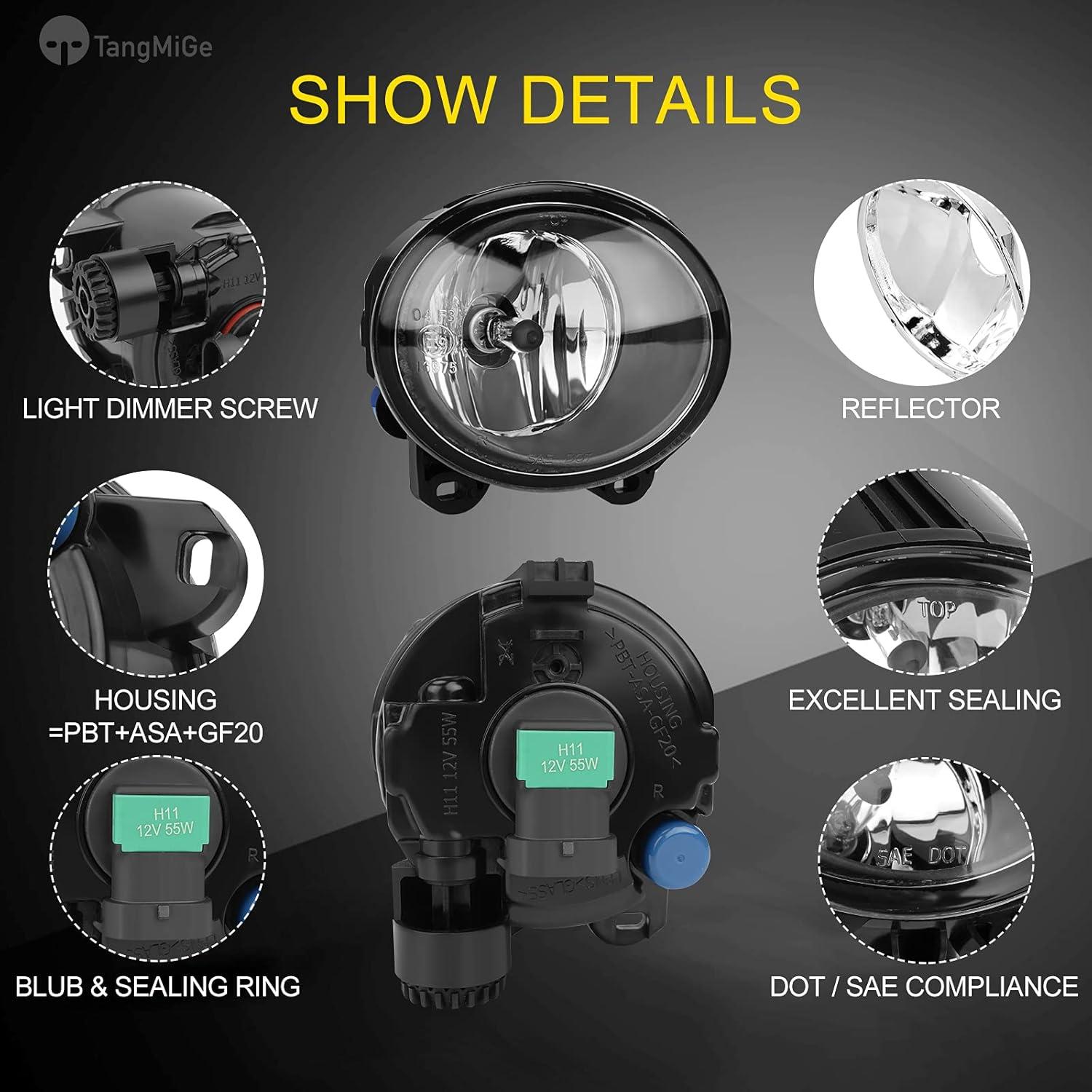 Luces Antiniebla TangMiGe H11 para BMW F22 F23 E92 E93 2007-2020