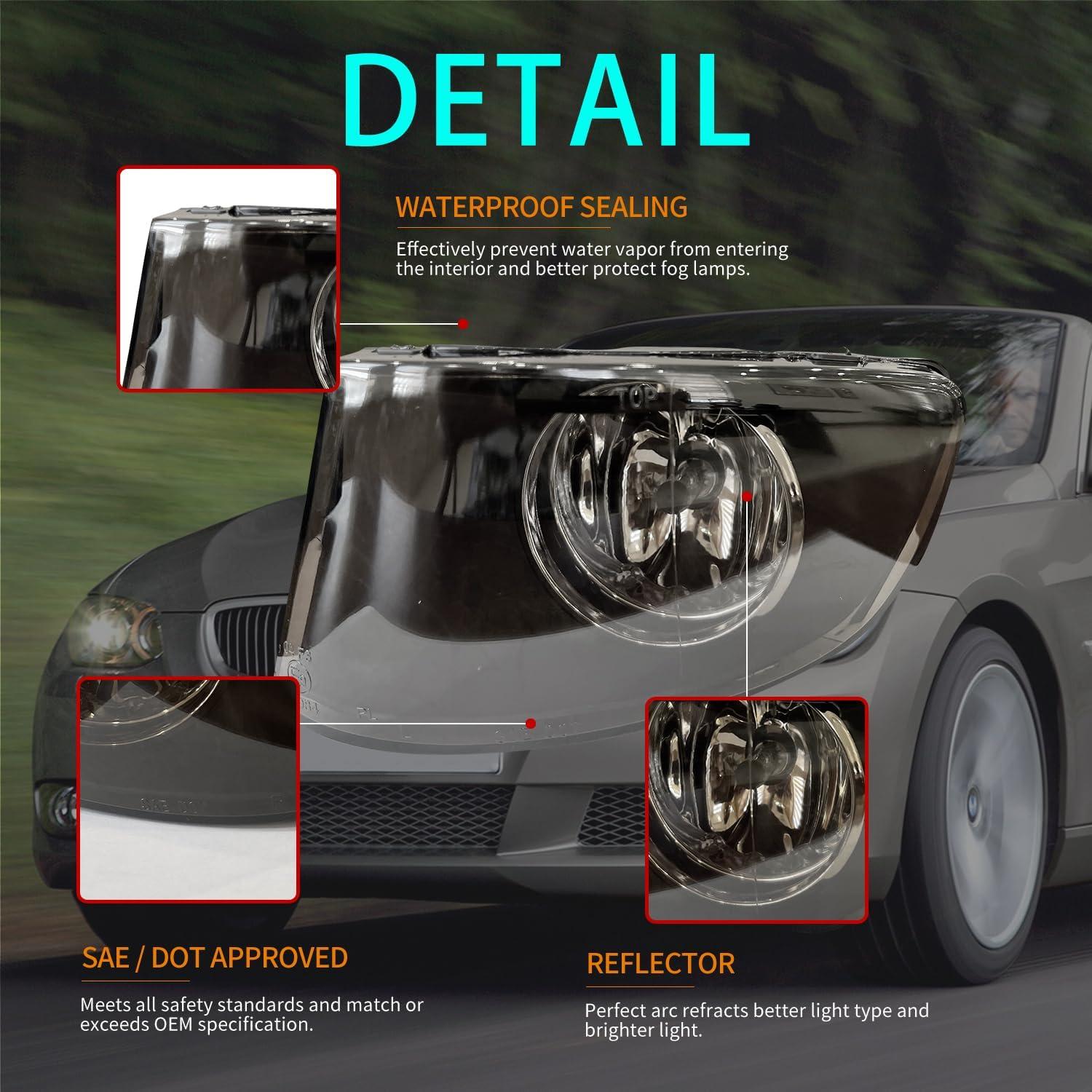 Luces Antiniebla Awayet AT-FL031-B para BMW 3 Series E92 E93