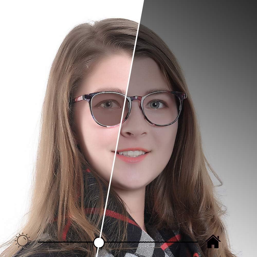 Gafas bloqueadoras luz azul YEIN Chilling marrón 2.25x