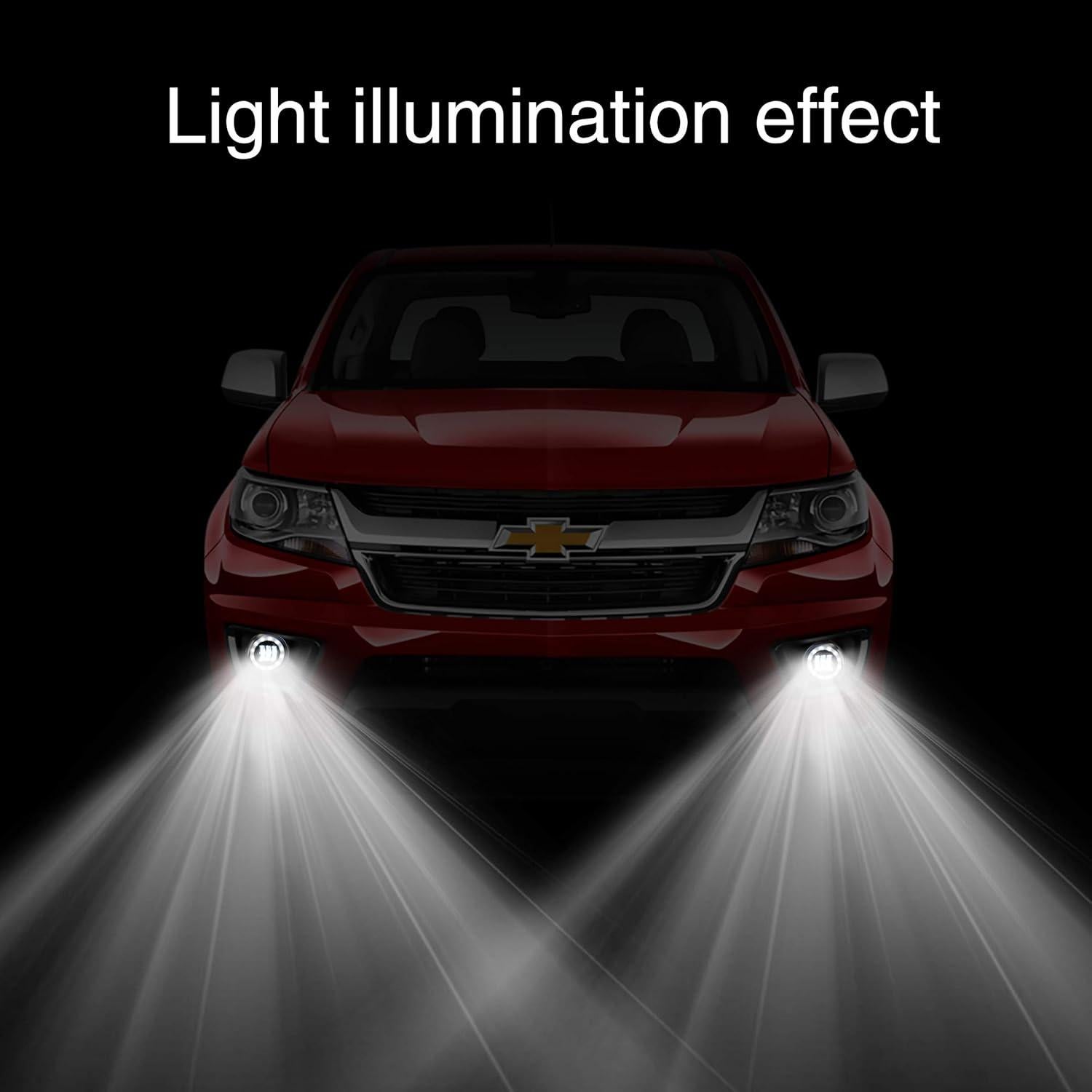 Luces Antiniebla LED Tecoom para Chevy/GMC/Ford 2007-2018