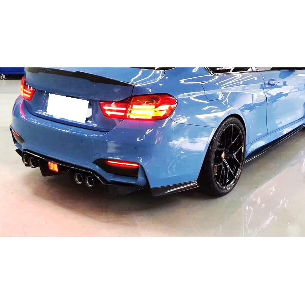 Luz Reflectora LED iJDMTOY Roja para Parachoques BMW M3 M4