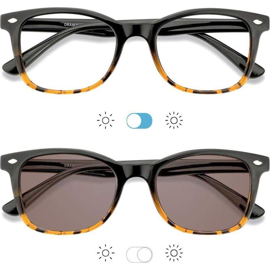 Gafas bloqueadoras luz azul YEIN modelo DGY2119 marrón