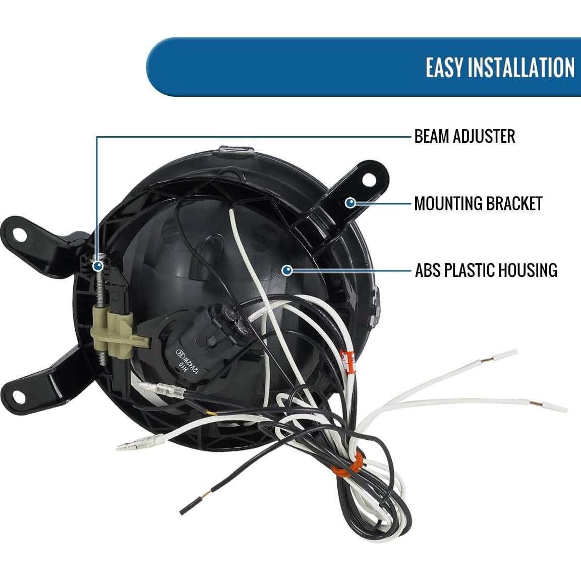Luces de Niebla Ronnin para Ford Mustang GT 2005-2009 Halo