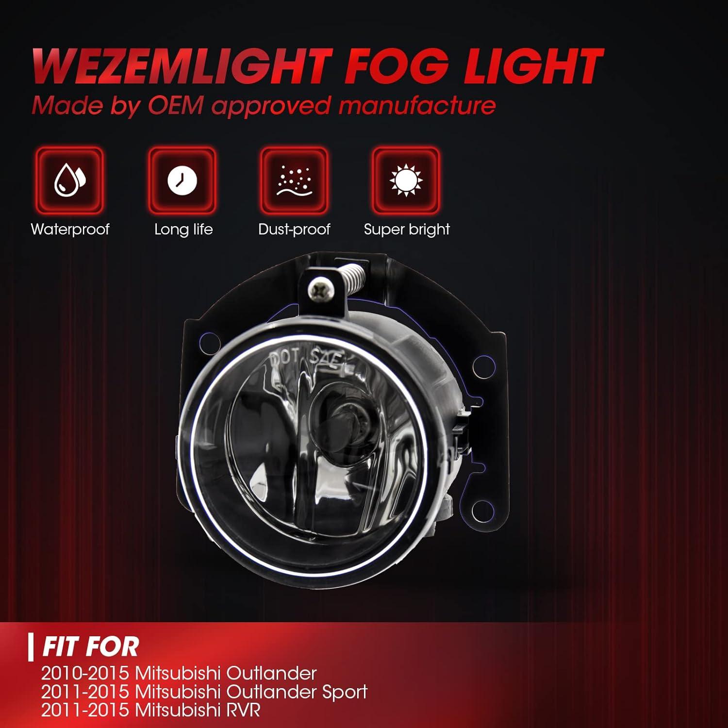 Luces Antiniebla WEZEMLIGHT H11 55W para Mitsubishi Outlander 2010-2015