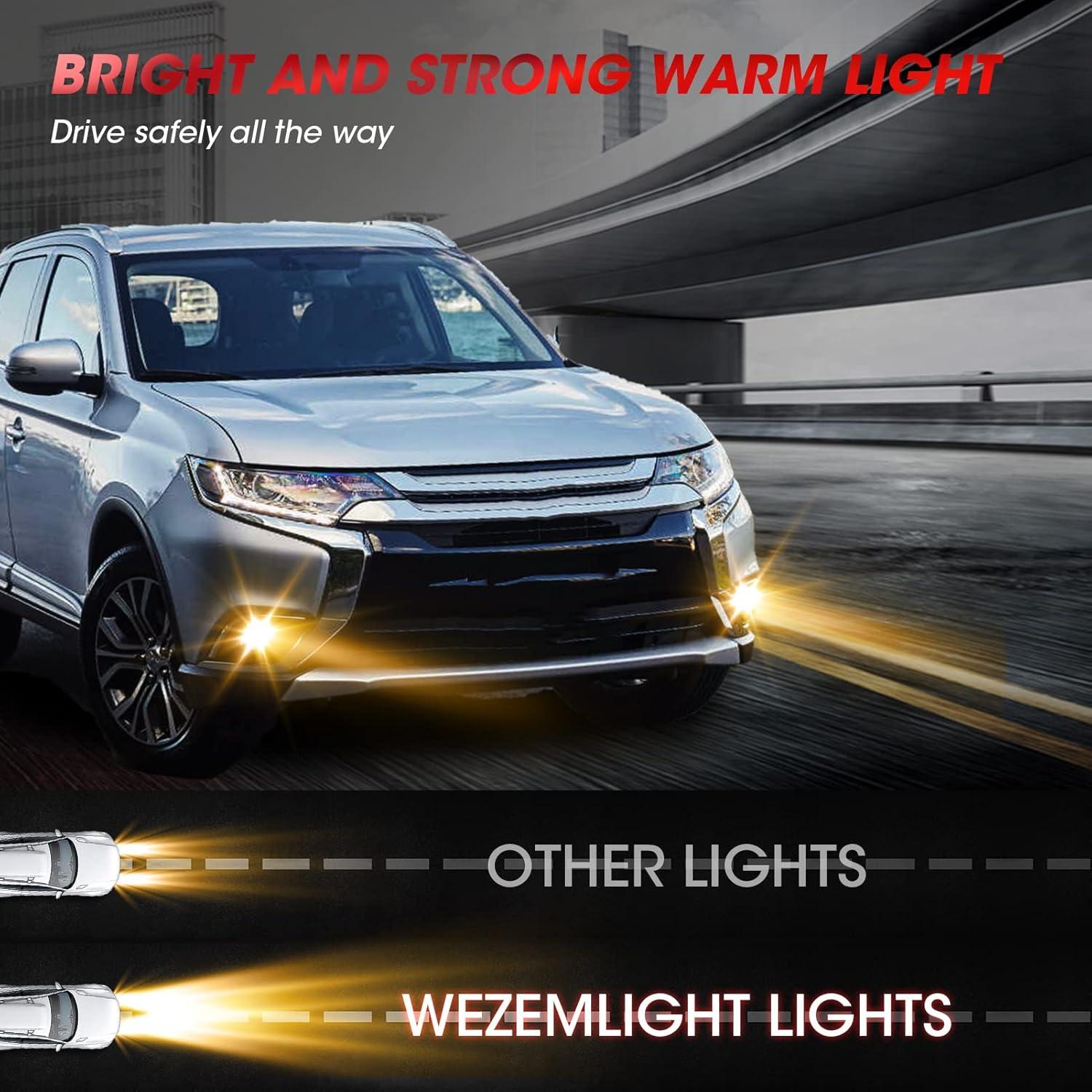 Luces Antiniebla WEZEMLIGHT H11 55W para Mitsubishi Outlander 2010-2015