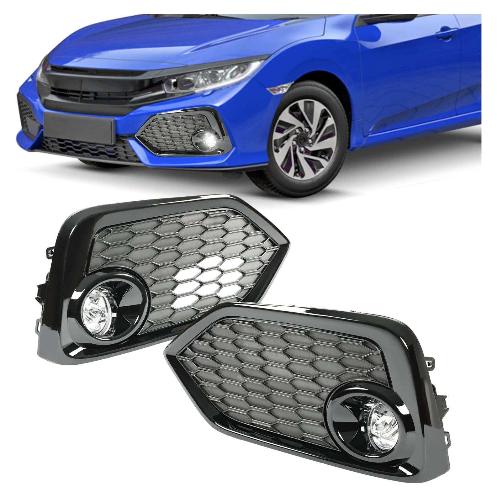 Luces Antiniebla LED HECASA para Honda Civic 2017-2019