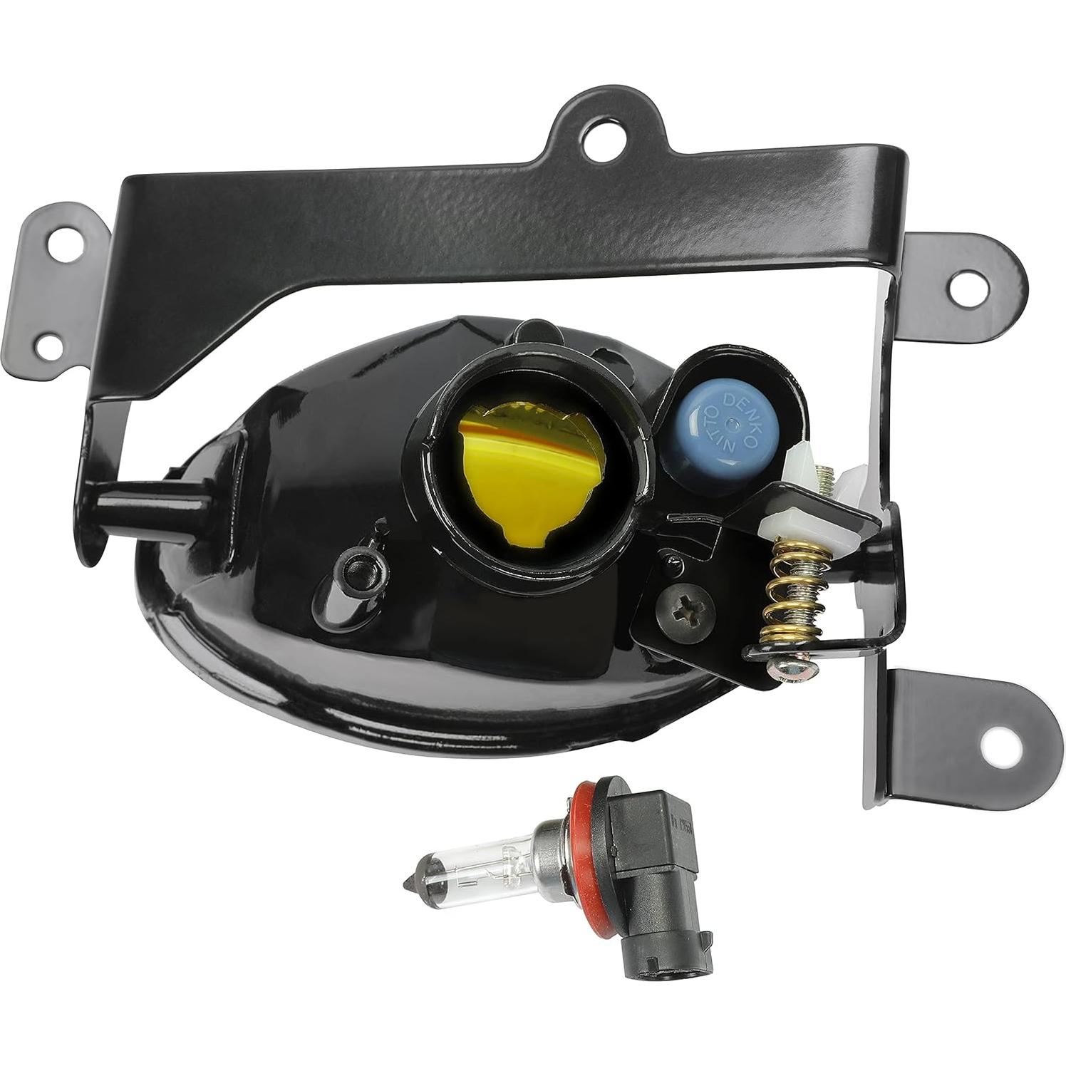 Luces Antiniebla ECOTRIC Amarillas para Honda Civic 2006-2008